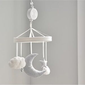 Pottery Barn Skye Moon & Stars Musical Baby Crib Mobile